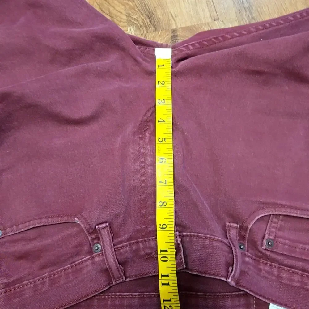 Levi's Mens Jeans Slim Fit Faded Burgundy Denim 32x32 Classic